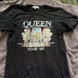 Queen Black Graphic T-Shirt